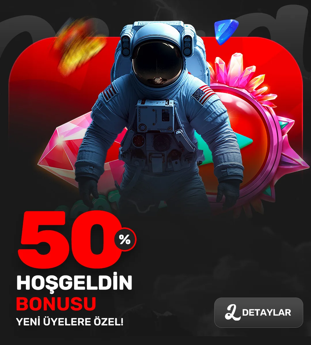 Lizabet yeni üyelere özel yüzde 50 hoşgeldin bonusu